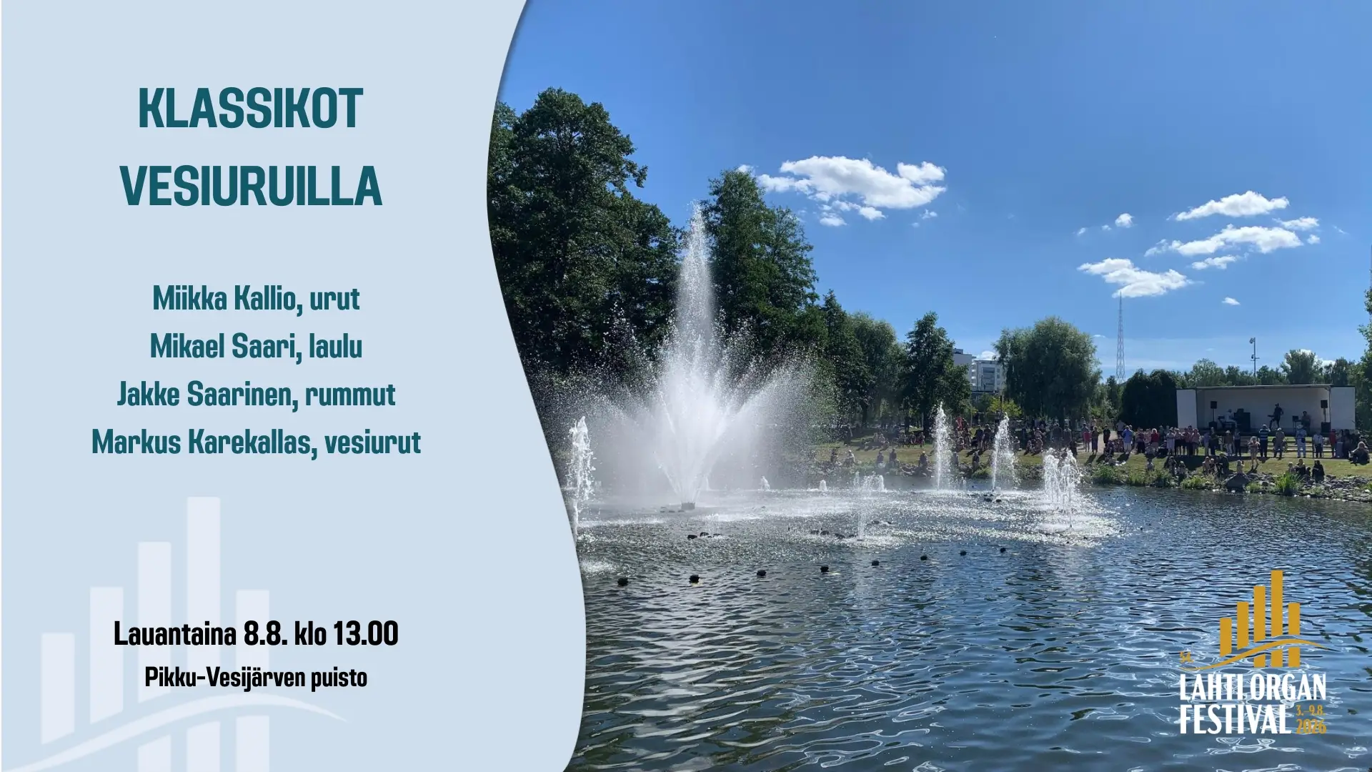 Kuvassa Lahden vesiurut.